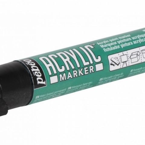 Marker Pebeo, Acrylic, 1.2mm, Emerald green 22