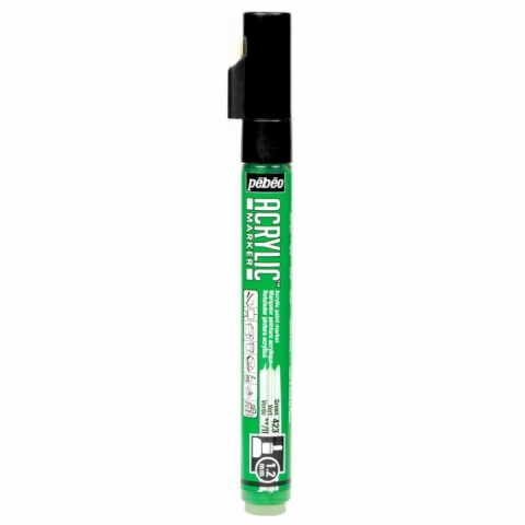 Marker Pebeo, Acrylic, 1.2mm, Green 23