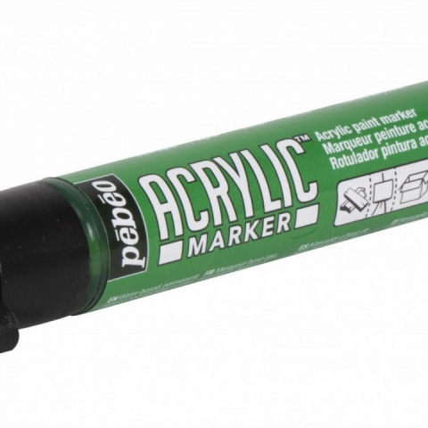 Marker Pebeo, Acrylic, 1.2mm, Green 23