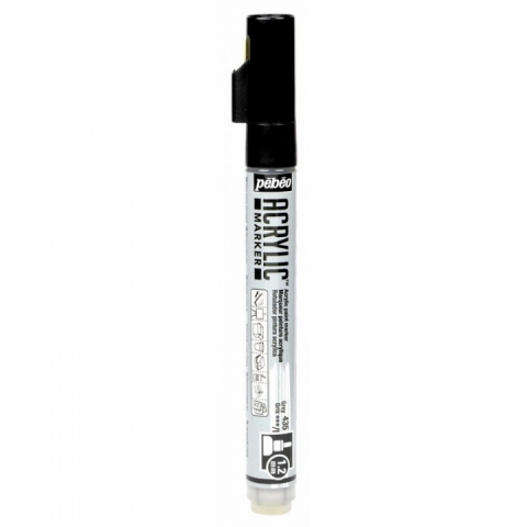 Marker Pebeo, Acrylic, 1.2mm, Grey 35