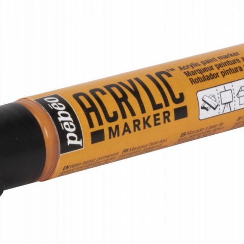 Marker Pebeo, Acrylic, 1.2mm, Light orange 04