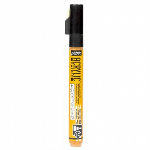 Marker Pebeo, Acrylic, 1.2mm, Light orange 04