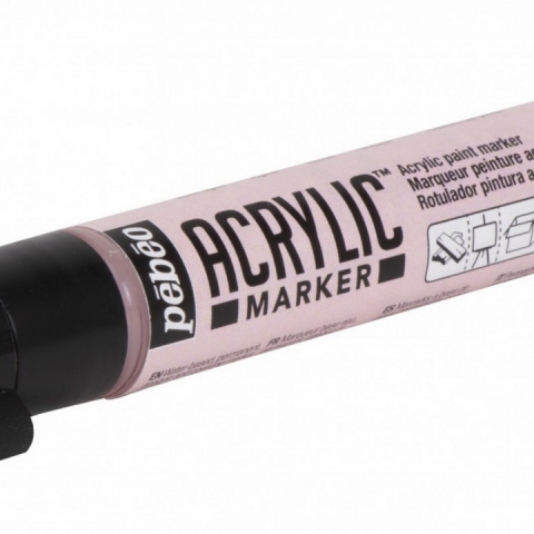 Marker Pebeo, Acrylic, 1.2mm, Light pink 10