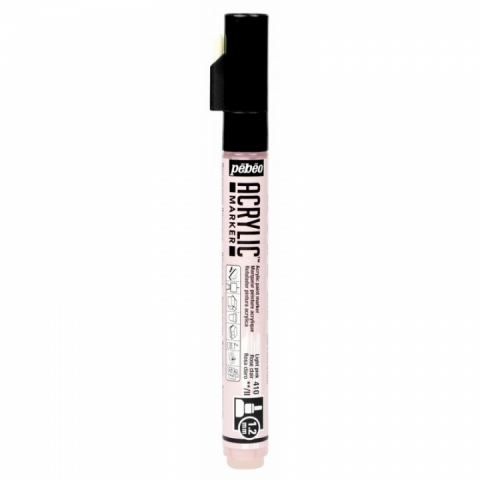 Marker Pebeo, Acrylic, 1.2mm, Light pink 10