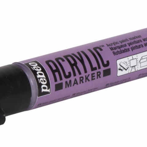 Marker Pebeo, Acrylic, 1.2mm, Light violet 14