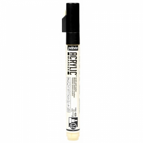 Marker Pebeo, Acrylic, 1.2mm, Linen 29
