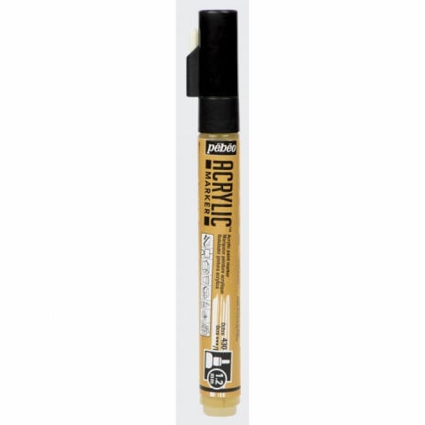 Marker Pebeo, Acrylic, 1.2mm, Ochre 30
