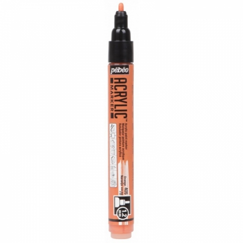 Marker Pebeo, Acrylic, 1.2mm, Orange 05