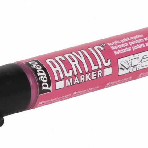 Marker Pebeo, Acrylic, 1.2mm, Pink 09