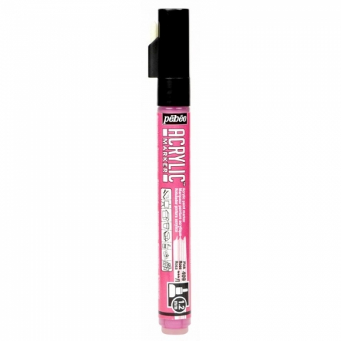 Marker Pebeo, Acrylic, 1.2mm, Pink 09