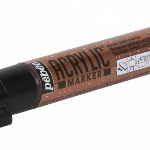 Marker Pebeo, Acrylic, 1.2mm, Precious copper 58