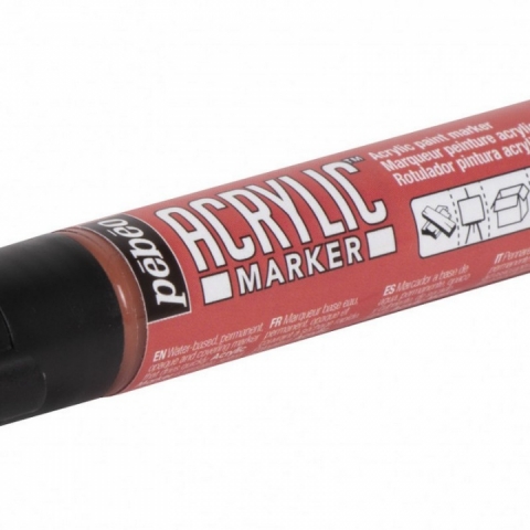 Marker Pebeo, Acrylic, 1.2mm, Red ochre 31