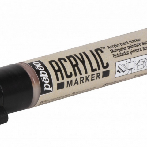 Marker Pebeo, Acrylic, 1.2mm, Taupe 26