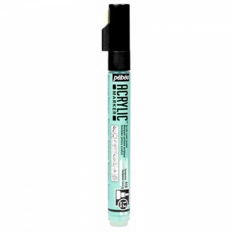 Marker Pebeo, Acrylic, 1.2mm, Turquoise 16