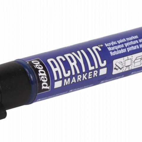 Marker Pebeo, Acrylic, 1.2mm, Ultramarine blue 19