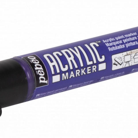 Marker Pebeo, Acrylic, 1.2mm, Violet 13