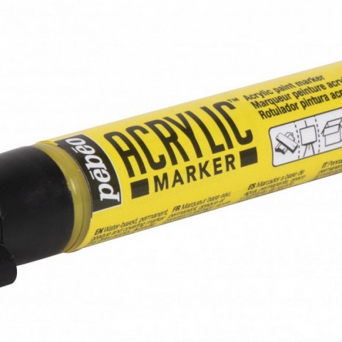 Marker Pebeo, Acrylic, 1.2mm, Yellow 02