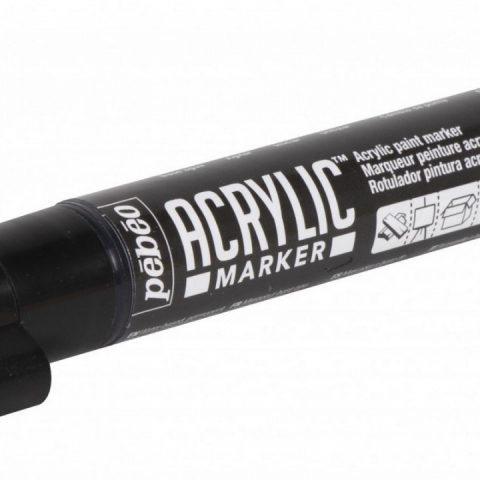 Marker Pebeo, Acrylic, 4mm, Black 36