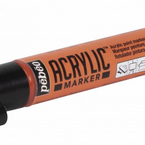 Marker Pebeo, Acrylic, 4mm, Orange 05