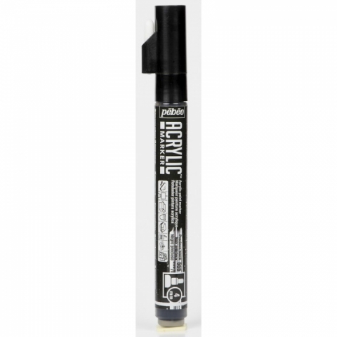 Marker Pebeo, Acrylic, 4mm, Precious black 55