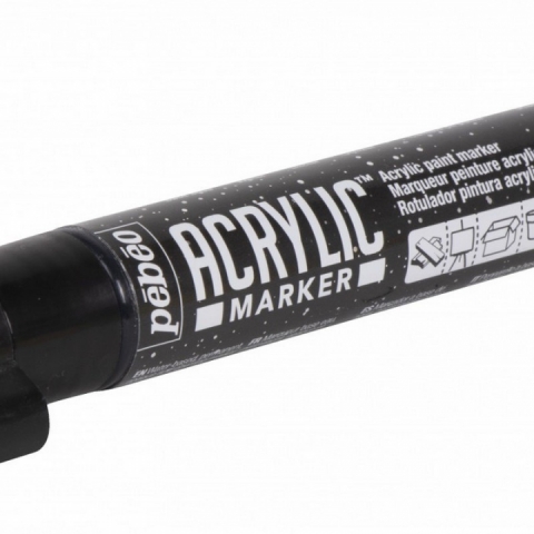 Marker Pebeo, Acrylic, 4mm, Precious black 55