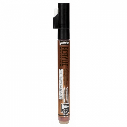 Marker Pebeo, Acrylic, 4mm, Precious copper 58
