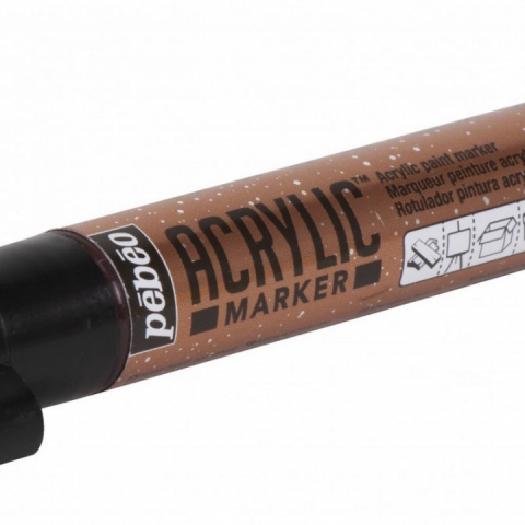 Marker Pebeo, Acrylic, 4mm, Precious copper 58