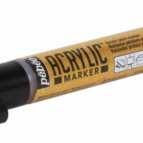 Marker Pebeo, Acrylic, 4mm, Precious gold 57