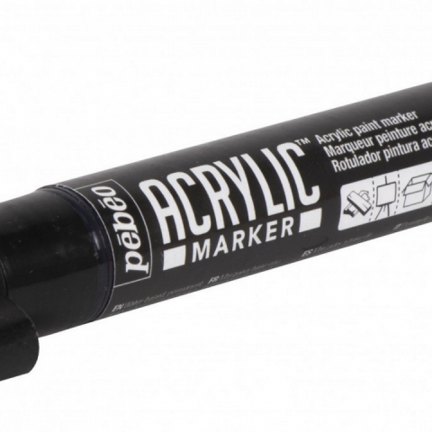 Marker Pebeo, Acrylic, 4mm dalta, Black 36