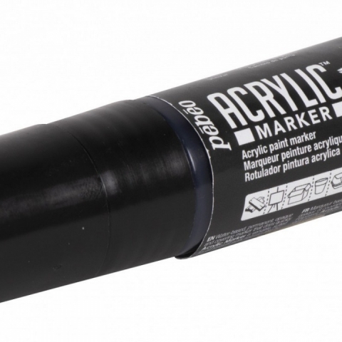 Marker Pebeo, Acrylic, 5-15mm multi-stroke, Black 36