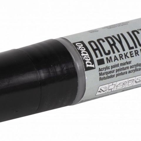 Marker Pebeo, Acrylic, 5-15mm multi-stroke, Grey 35