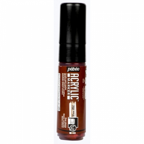 Marker Pebeo, Acrylic, 5-15mm multi-stroke, Raw sienna 32