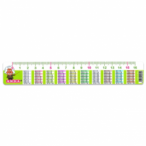 Rigla 16 cm cu formule matematice 28917MBAR