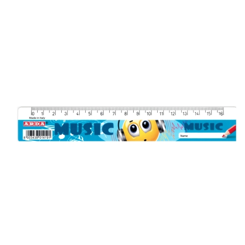 Rigla Fantasy 16 cm; culori asortate 28917 DESP