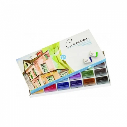 Set 24 acuarele rusesti Sonnet