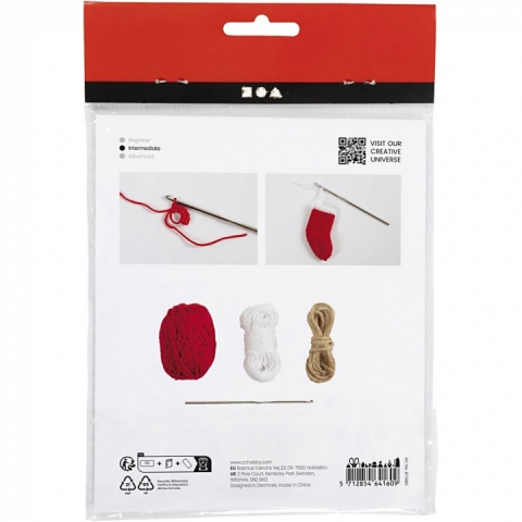 Set crosetat ciorapi craciun 977485