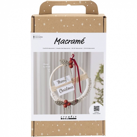 Set macrame coroana craciun 977699