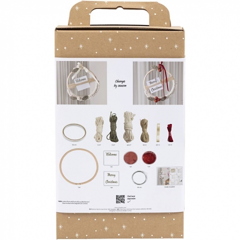 Set macrame coroana craciun 977699