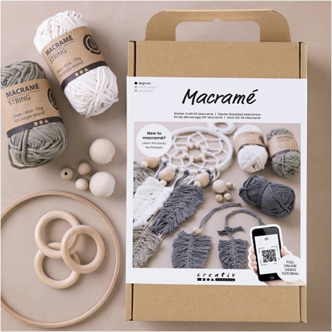 Set macrame starter kit 41477