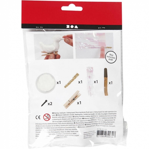 Set mini kraft pasare clipon 977355
