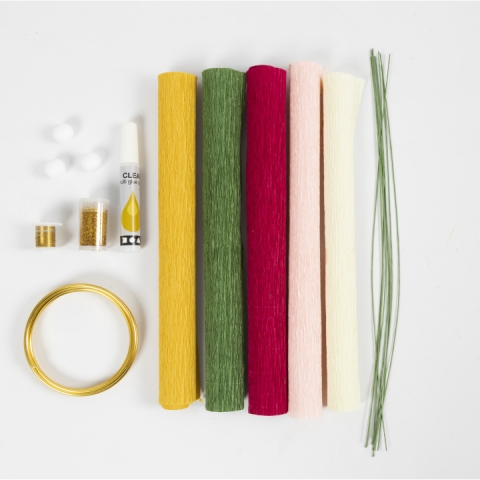 Set modelaj hartie creponata Coronita 97087