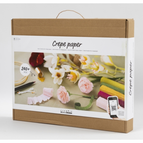 Set modelaj hartie creponata Flori 97088