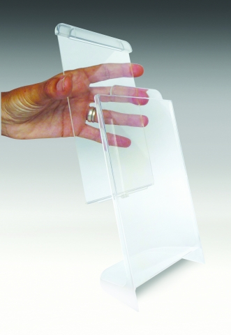 Suport A4 vertical pentru imagini, reclame sau brosuri
