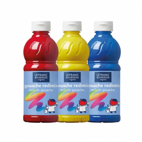 Tempera Redimix Lefranc Bourgeois, 500ml, 063 Cyan