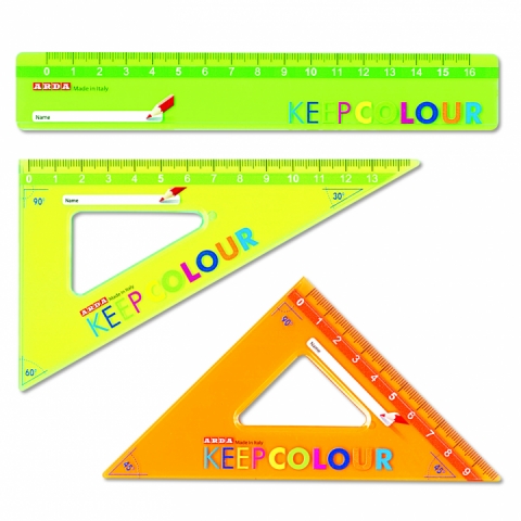 Trusa desen geometrie 3 piese KC7063
